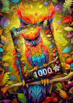 Enjoy - Legpuzzel - Herfstachtige Uil - 1000 stukjes