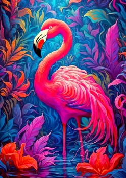 Enjoy - Legpuzzel - Het Wonder der Flamingos - 1000 stukjes