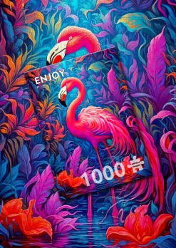 Enjoy - Legpuzzel - Het Wonder der Flamingos - 1000 stukjes