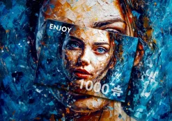 Enjoy - Legpuzzel - IJzige Blik - 1000 stukjes