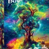 Enjoy - Legpuzzel - Kosmische Levensboom - 1000 stukjes