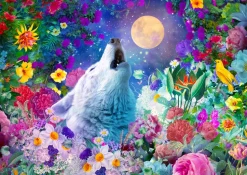 Enjoy - Legpuzzel - Nacht Wolf - 1000 stukjes