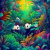 Enjoy - Legpuzzel - Panda Escape - 1000 stukjes