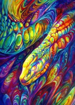 Enjoy - Legpuzzel - Regenboog Slang - 1000 stukjes