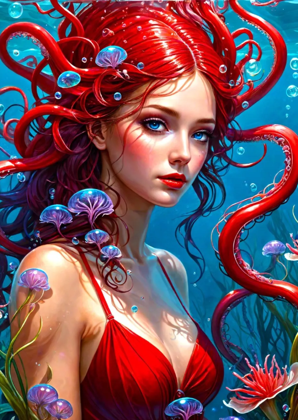 Enjoy - Legpuzzel - Roodharige Zeemeermin - 1000 stukjes