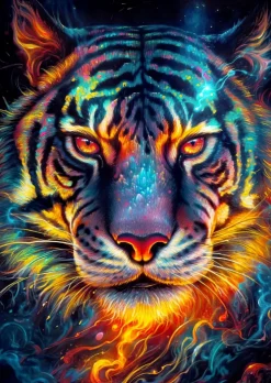 Enjoy - Legpuzzel - Veerkrachtige Tijger - 1000 stukjes