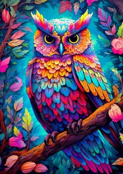 Enjoy - Legpuzzel - Verblindende Uil - 1000 stukjes