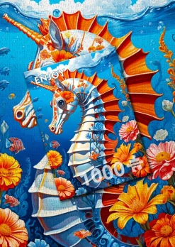 Enjoy - Legpuzzel - Zeepaardje - 1000 stukjes