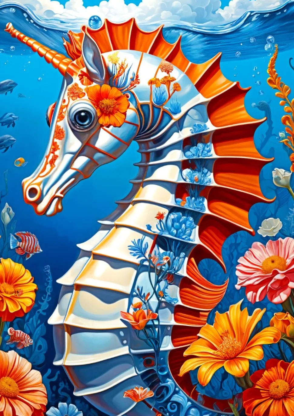 Enjoy - Legpuzzel - Zeepaardje - 1000 stukjes