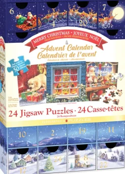 Eurographics - Legpuzzel - Advent 24x50 - 50 stukjes