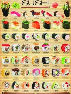 Eurographics - Legpuzzel - Sushi - 1000 stukjes