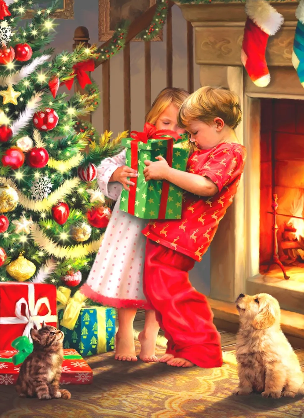 Eurographics - Legpuzzel - Christmas Surprise -1000 stukjes