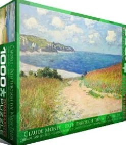 Eurographics - Legpuzzel - Strandweg Tussen de Korenvelden bij Pourville - 1000 stukjes