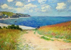 Eurographics - Legpuzzel - Strandweg Tussen de Korenvelden bij Pourville - 1000 stukjes