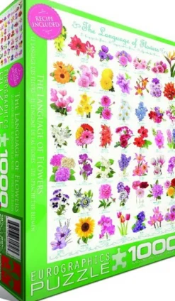 Eurographics - Legpuzzel - De Taal der Bloemen - 1000 stukjes