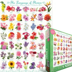 Eurographics - Legpuzzel - De Taal der Bloemen - 1000 stukjes