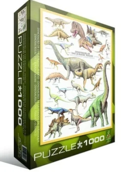 Eurographics - Legpuzzel - Dinosauriers Jura - 1000 stukjes