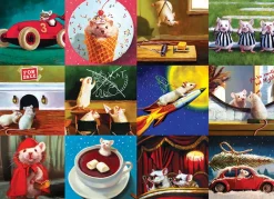 Eurographics - Legpuzzel - Funny Mice - 1000 stukjes