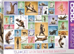 Eurographics - Legpuzzel - Yoga Cats - 1000 stukjes