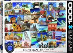 Eurographics - Legpuzzel - World Globetrotter - 1000 stukjes