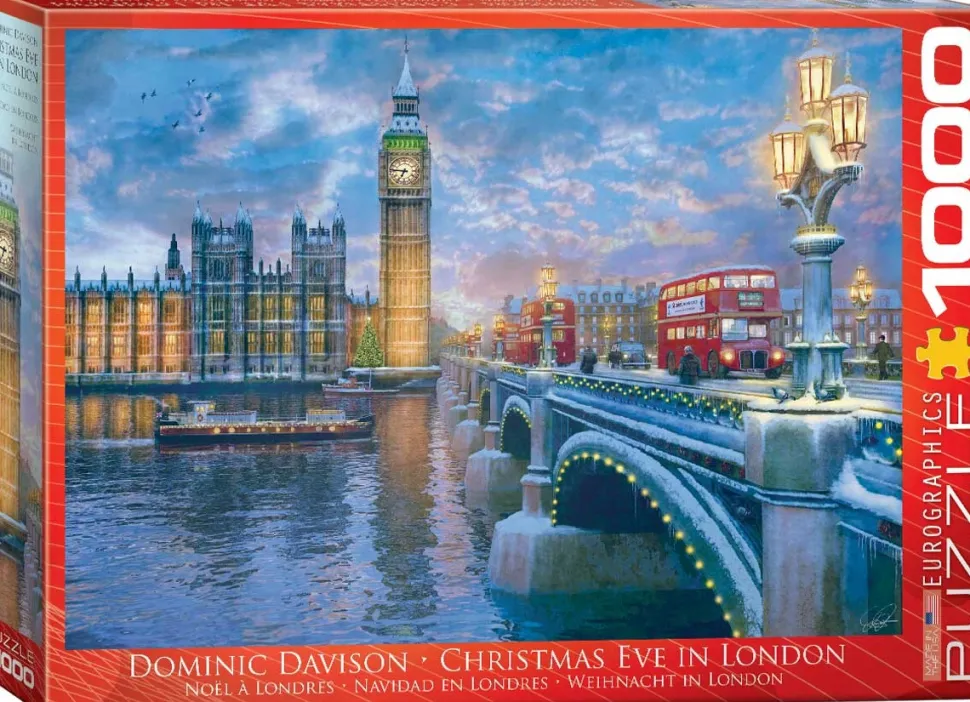 Eurographics - Legpuzzel - Christmas Eve in London - 1000 stukjes