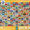 Eurographics - Legpuzzel - VW - Bonte Bulli Wereld - 2000 stukjes