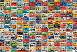 Eurographics - Legpuzzel - VW - Bonte Bulli Wereld - 2000 stukjes