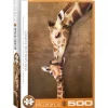Eurographics - Legpuzzel - Moeder met Baby Giraffe - 500 XL stukjes