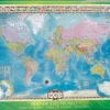 Eurographics - Legpuzzel - Wereldkaart - 1000 stukjes