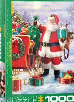 Eurographics - Legpuzzel - De Slee van Santa - 1000 stukjes