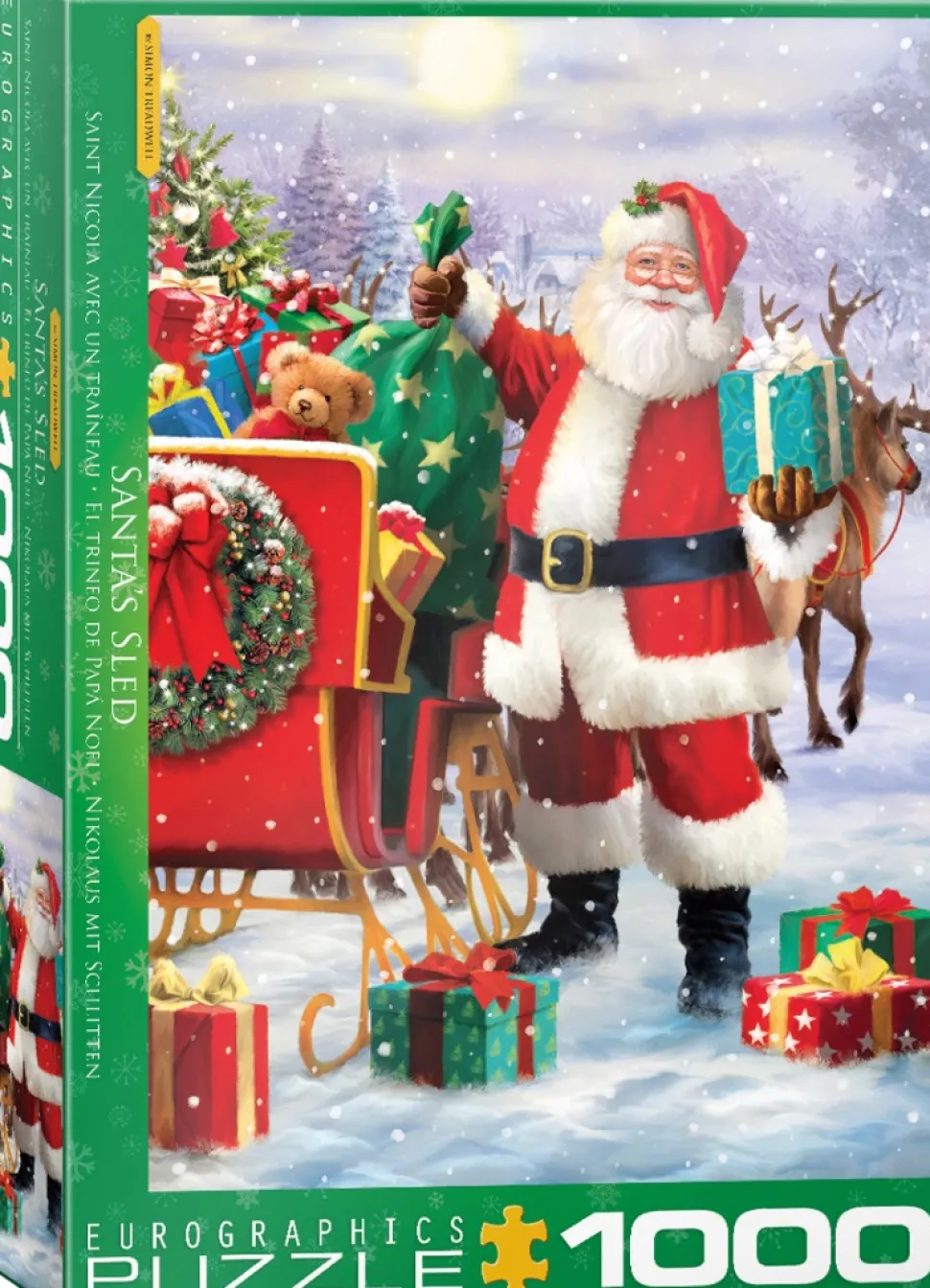 Eurographics - Legpuzzel - De Slee van Santa - 1000 stukjes