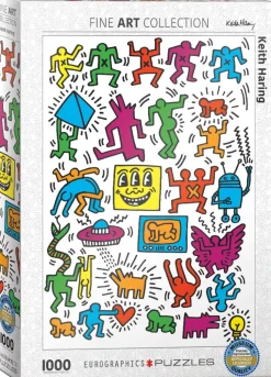 Eurographics - Legpuzzel - Keith Haring - Collage - 1000 stukjes
