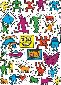 Eurographics - Legpuzzel - Keith Haring - Collage - 1000 stukjes