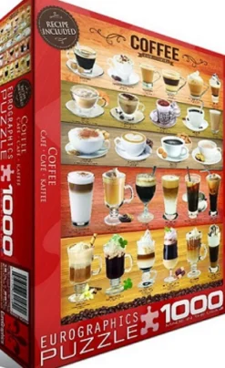 Eurographics - Legpuzzel - Coffee - 1000 stukjes