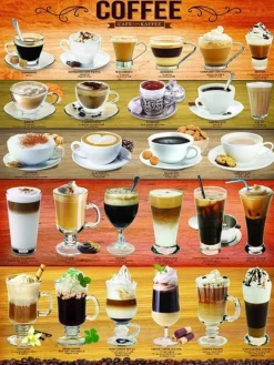 Eurographics - Legpuzzel - Coffee - 1000 stukjes