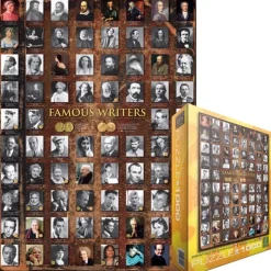 Eurographics - Legpuzzel - Beroemde Schrijvers - 1000 stukjes