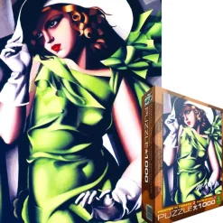 Eurographics - Legpuzzel - Jong Meisje in het Groen - 1000 stukjes