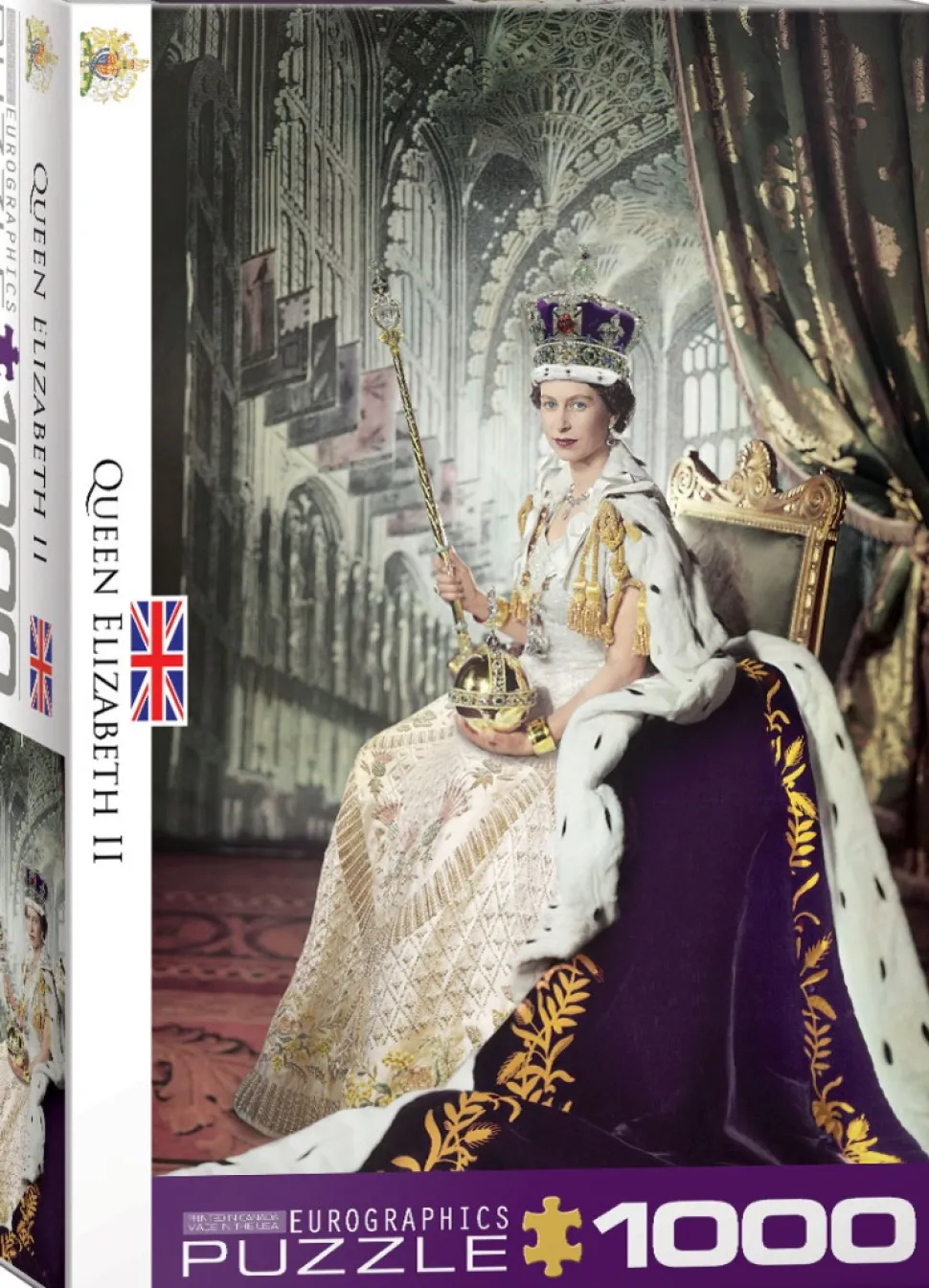 Eurographics - Legpuzzel - Queen Elizabeth II - 1000 stukjes