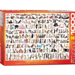 Eurographics - Legpuzzel - Kattenwereld - 1000 stukjes