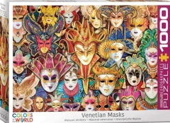 Eurographics - Legpuzzel - Venitian Masks - 1000 stukjes