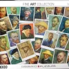 Eurographics - Legpuzzel - Vincent Van Gogh - Zelfportretten - 1000 stukjes