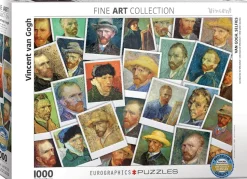 Eurographics - Legpuzzel - Vincent Van Gogh - Zelfportretten - 1000 stukjes