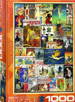 Eurographics - Legpuzzel - Vintage Bicycle Posters - 1000 stukjes