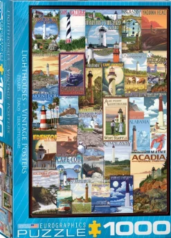 Eurographics - Legpuzzel - Vuurtoren - 1000 stukjes