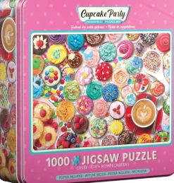 Eurographics - Legpuzzel in Bewaarblik - Cupcake Feest - 1000 stukjes