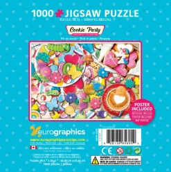 Eurographics - Legpuzzel in Bewaarblik - Koekjes Feest - 1000 stukjes