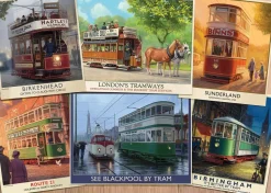 Falcon de Luxe - Legpuzzel - Vintage Trams - 1000 stukjes
