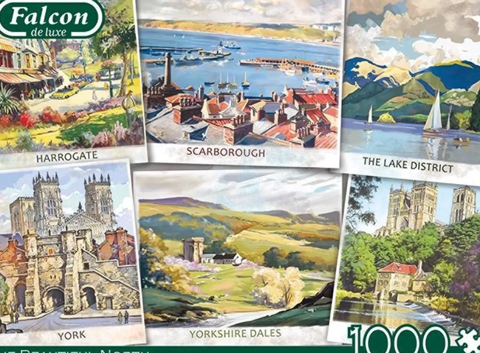 Falcon de Luxe - Legpuzzel - The Beautiful North - 1000 stukjes