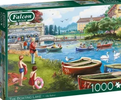 Falcon de Luxe - Legpuzzel - The Boating Lake - 1000 stukjes
