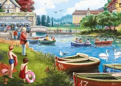 Falcon de Luxe - Legpuzzel - The Boating Lake - 1000 stukjes